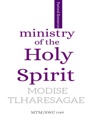 cover image of Ministry of the Holy Spirit